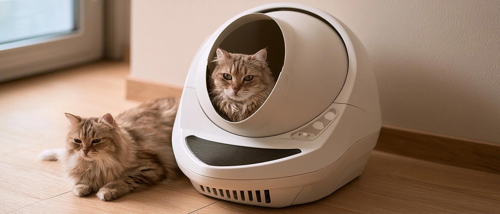 автоматический туалет для кошки, автоматический лоток для кошек